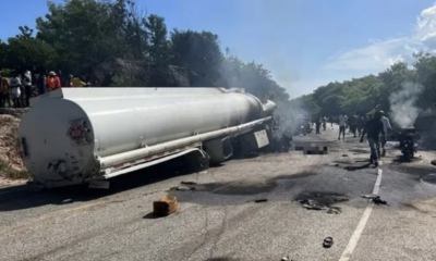 Hacían «rap1ña» de c0mbust!ble en un camión acc!dentad0 y expl0tó, hay más de 15 mu3rt0s y 40 h3rid0s